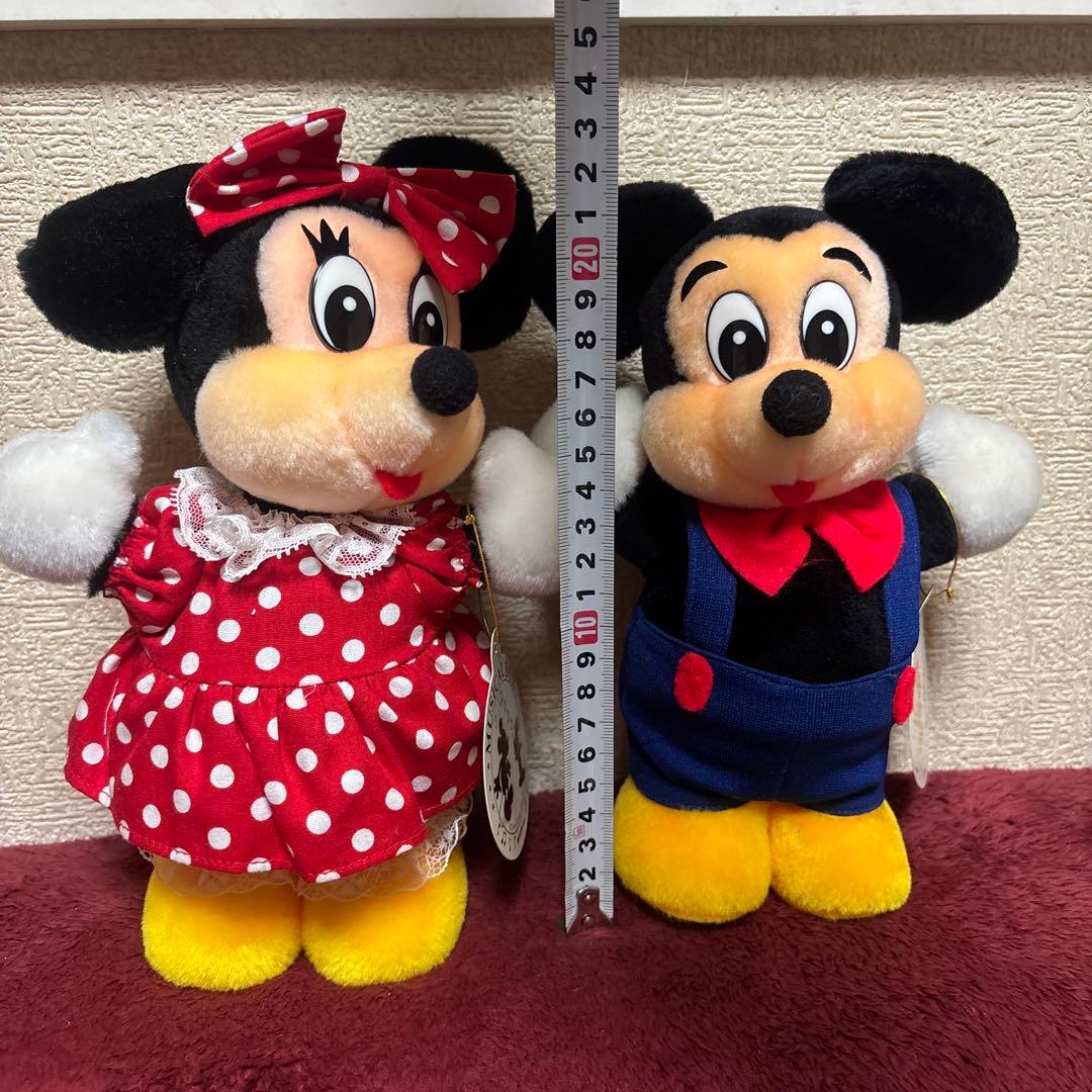 サンキョーオルゴール　ディズニー　ミッキー　ミニー　　　首振り　レトロ