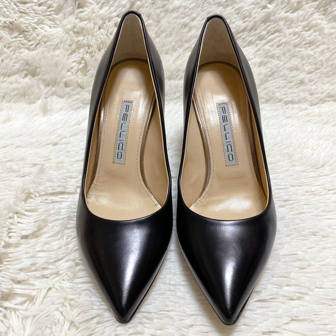美品✨ペリーコ PELLICO ANIMA スムース　パンプス　6.5cm