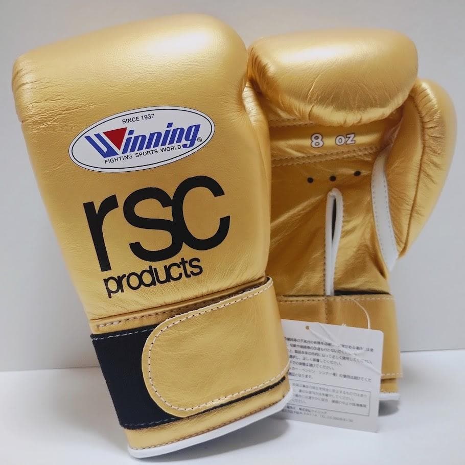 Winning ウイニング ボクシンググローブ 8oz 金 カラーオーダー ①の