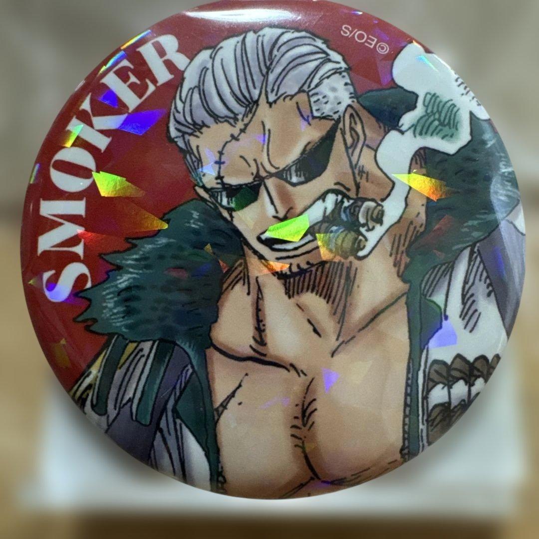 ワンピース ONE PIECE オールスター缶バッジ スモーカー - メルカリ