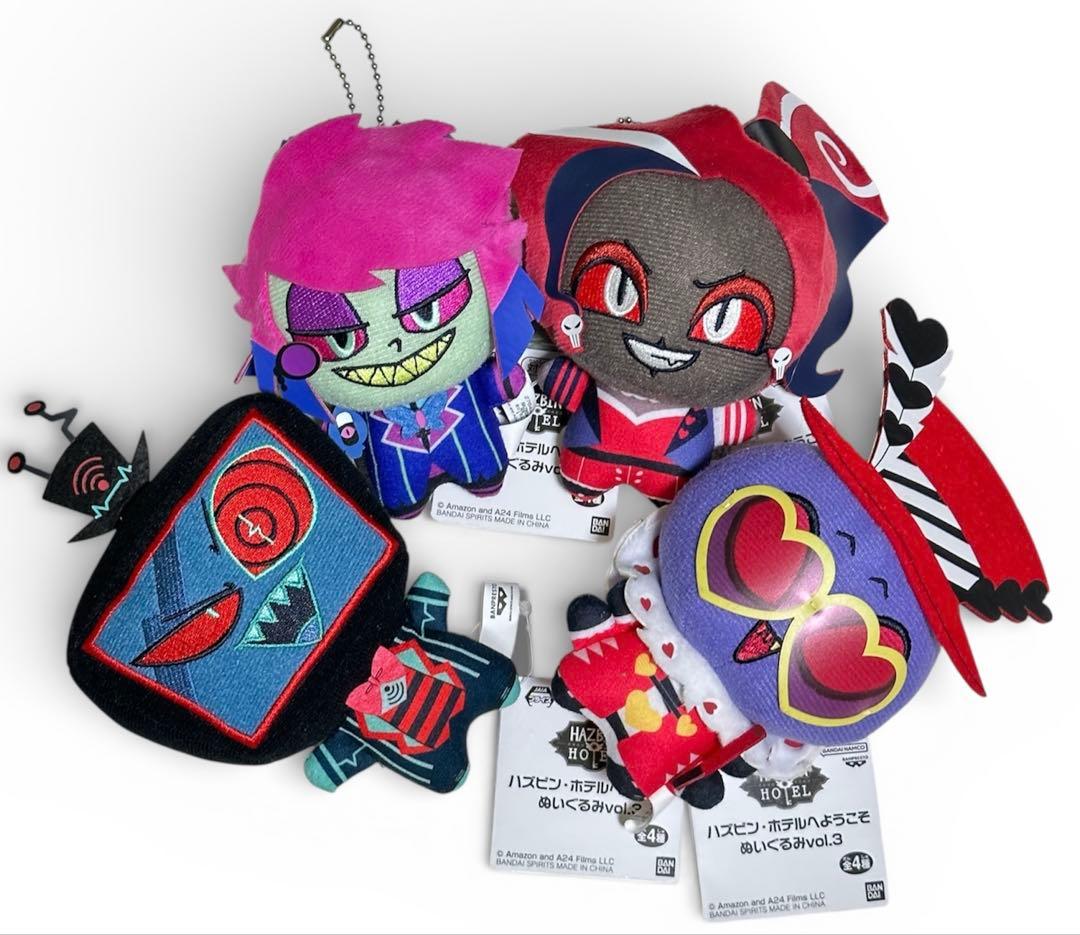 ハズビンホテル ぬいぐるみ ちびぐるみ ナムコ限定 vol3コンプリート