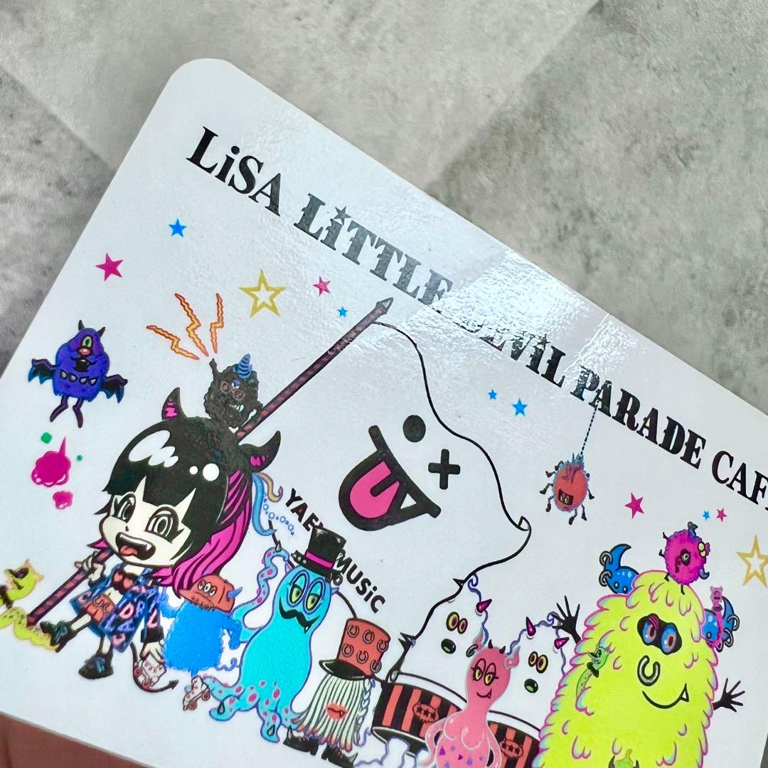 LiSA SPINNSコラボカフェ スピンズ  メンバーズカード ライブグッズ