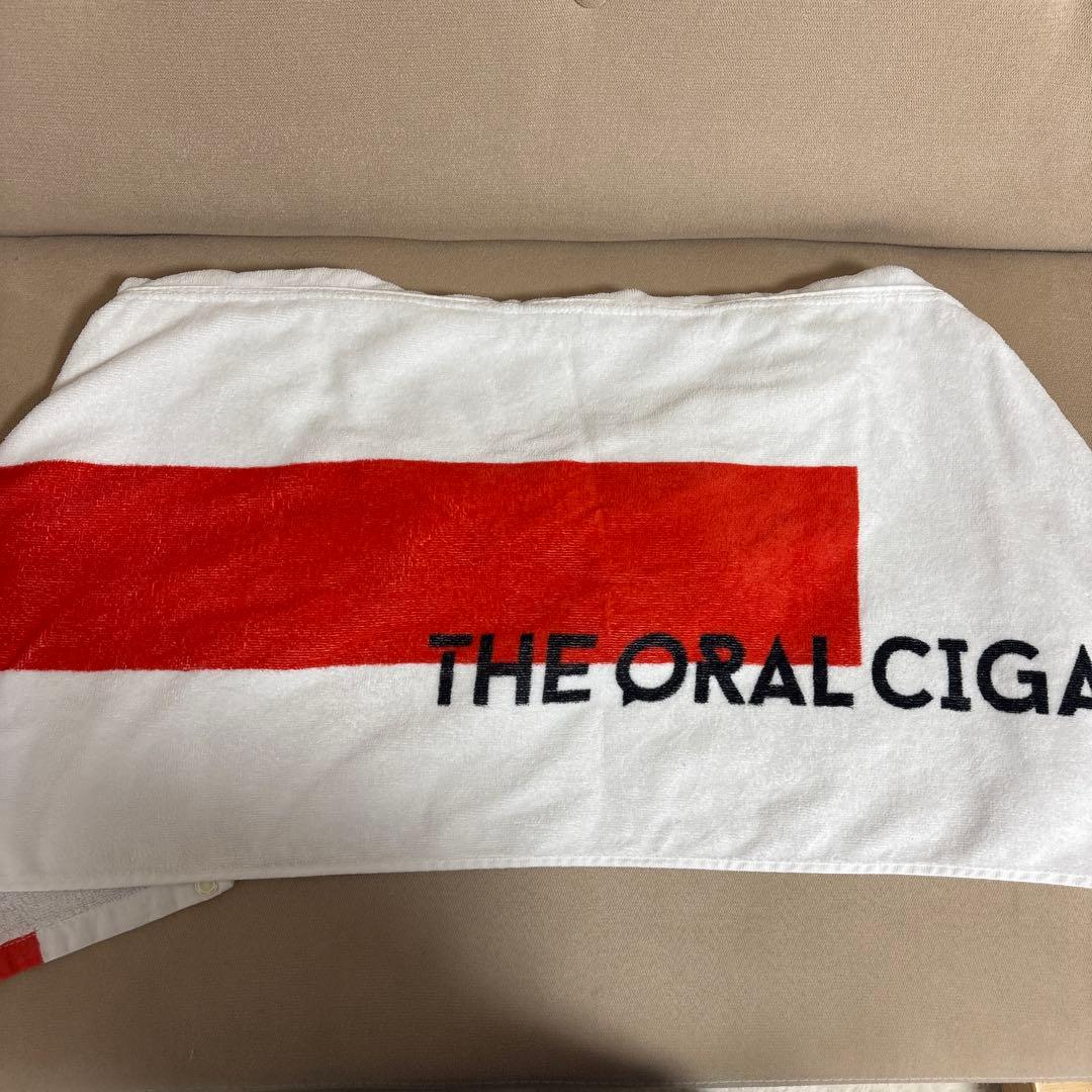 THE ORAL CIGARETTES フード付きタオル