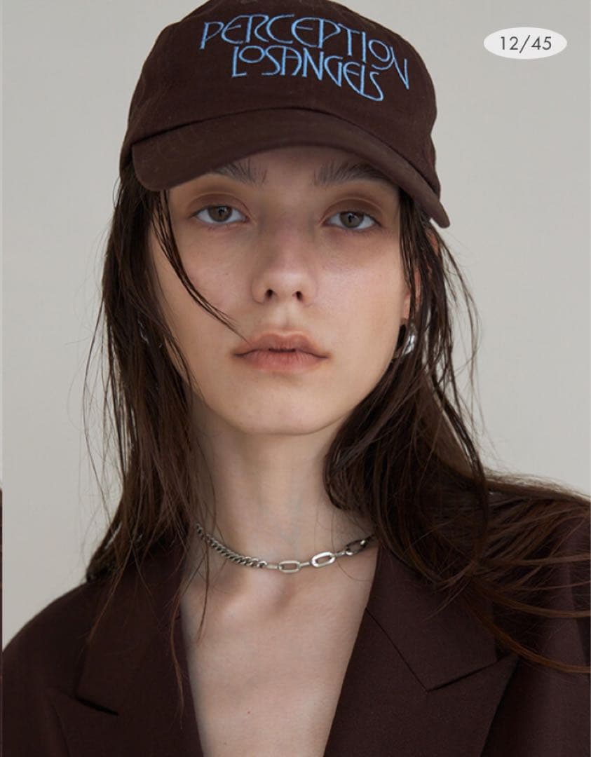 新品未使用 CREDONA / THE C】MESSAGE CAP ブラウン - メルカリ