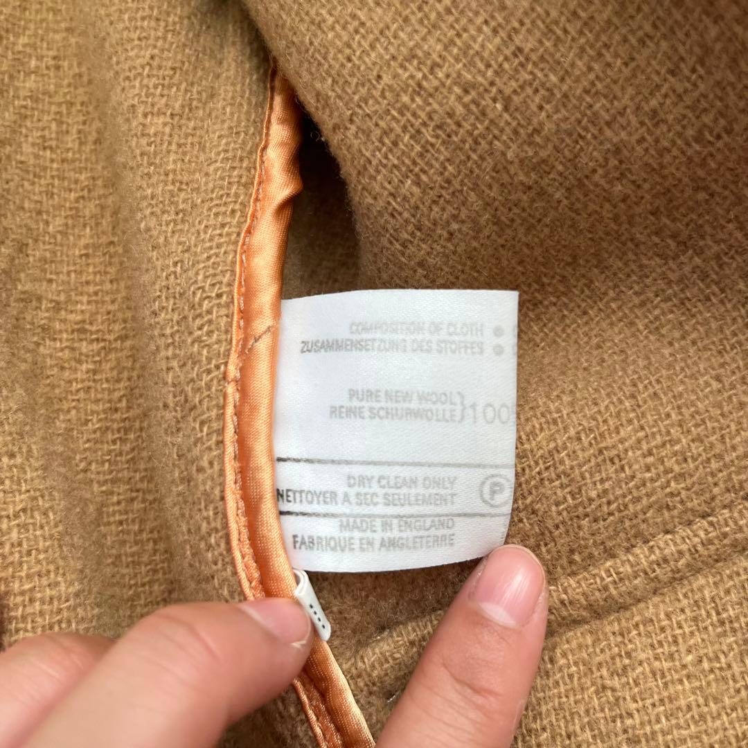 Royal Burlington ダッフルコート ヘリンボーン キャメル - メルカリ