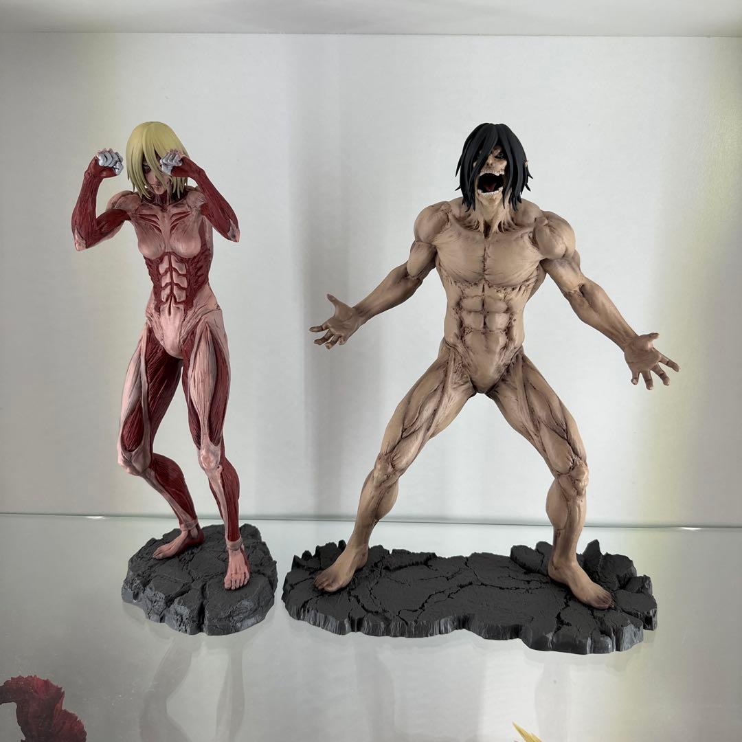 一番くじ 進撃の巨人 ～壁の外の世界～ ラストワン賞 エレン A賞 女型