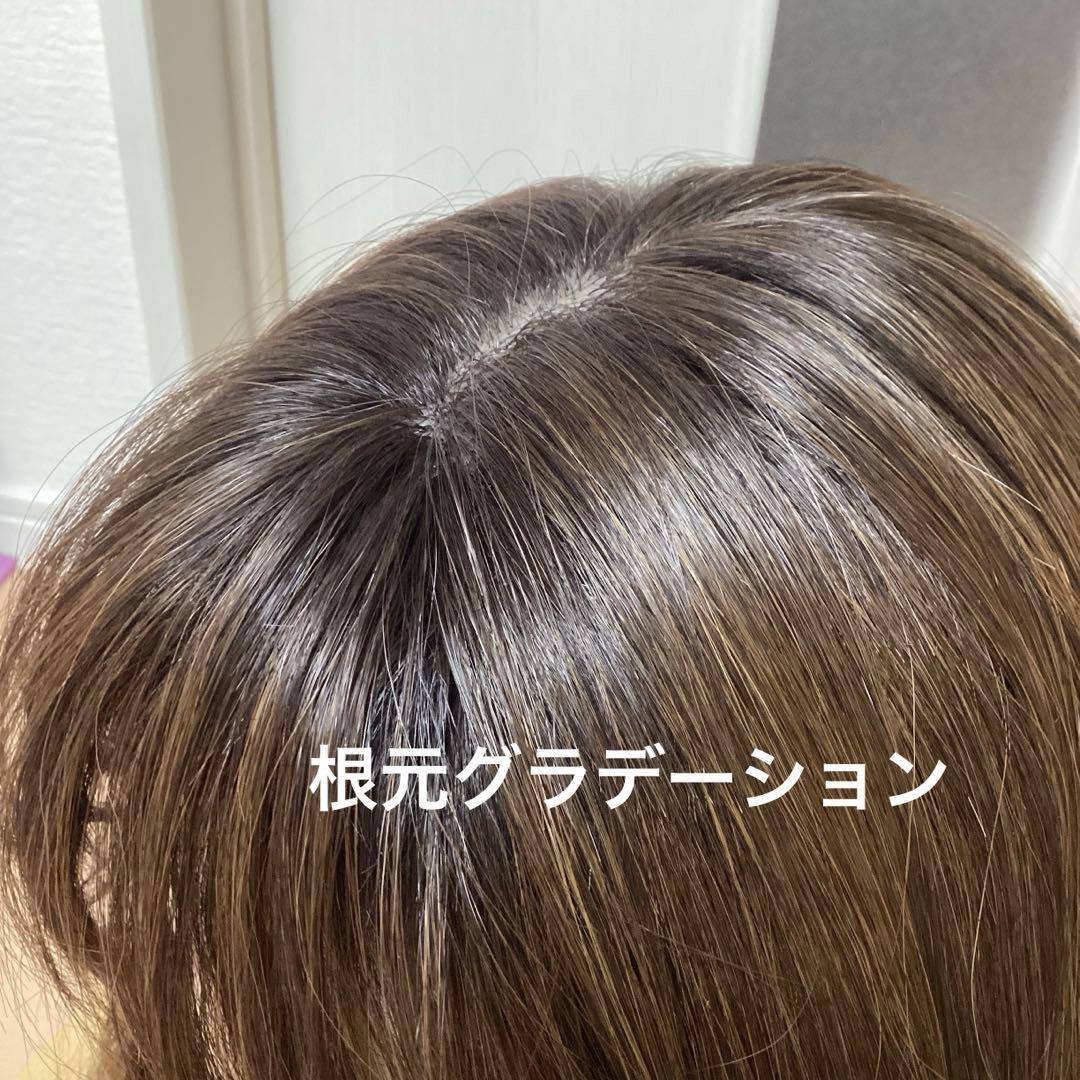 chii様専用おまとめ】PINKAGE フルウィッグ 人毛100%セミロング - メルカリ