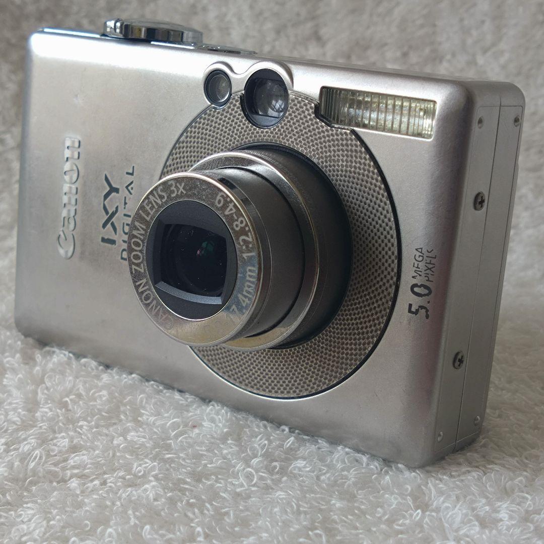 動作確認済】Canon キャノン IXY DIGITAL 55 シルバー 美品 - メルカリ