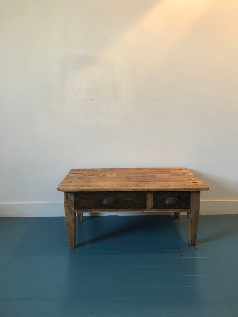 昭和レトロなスモールデスク　古家具　古道具 デスク - 古家具・古道具 アンティーク家具 kubu（クブ）