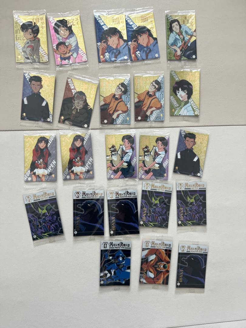 エヴァンゲリオン カード 47枚　ウエハース　アスカ他