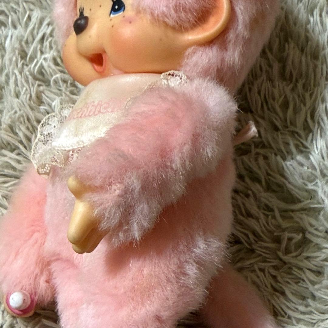 モンチッチ レトロ ぬいぐるみ ピンク