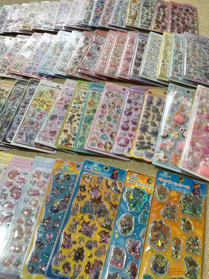 シル活(終了)ボンボンドロップシール、プチドロップシール、うるちゅる(送料込み)