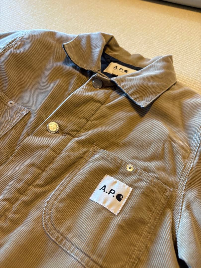 A.P.C. × Carhartt ガブリエルコート ベージュ アウター