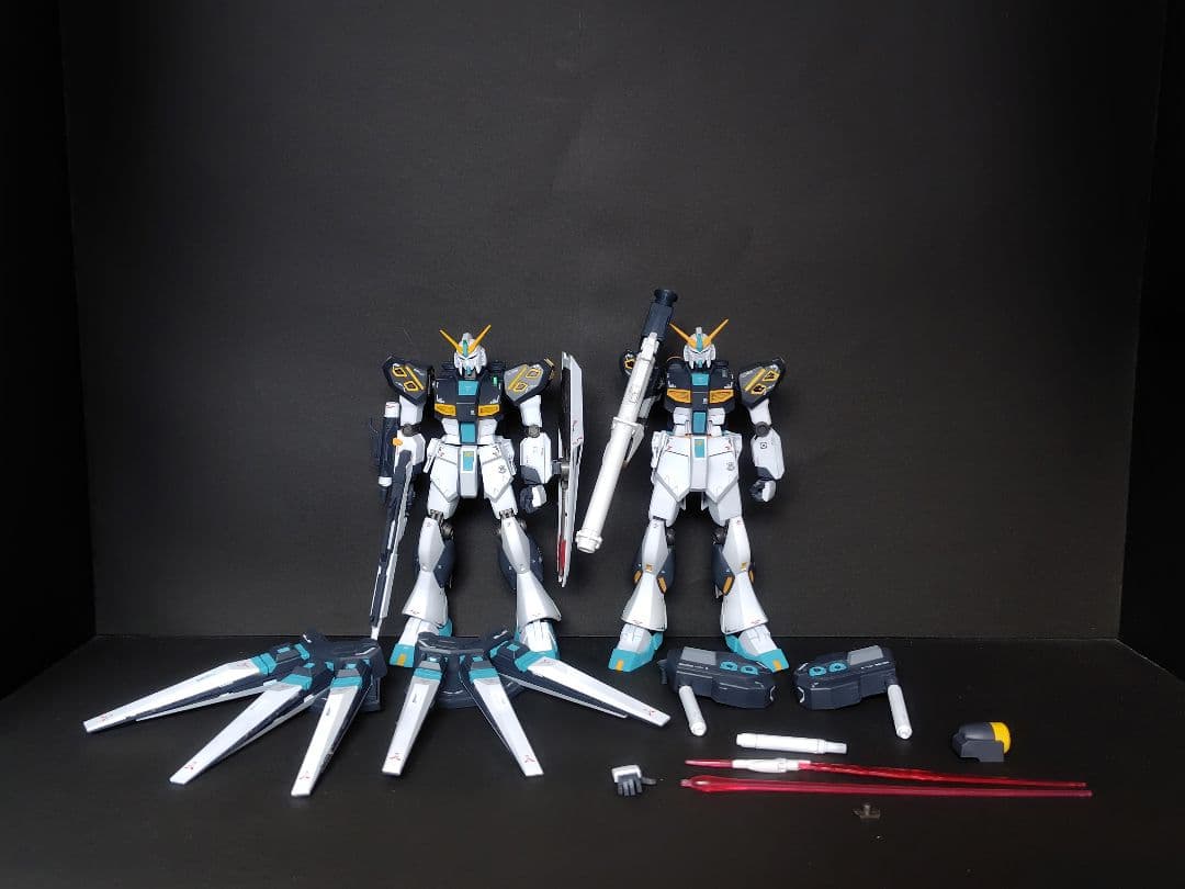 【徹底改修】 1点物 量産型νガンダム 2機セット 1/144