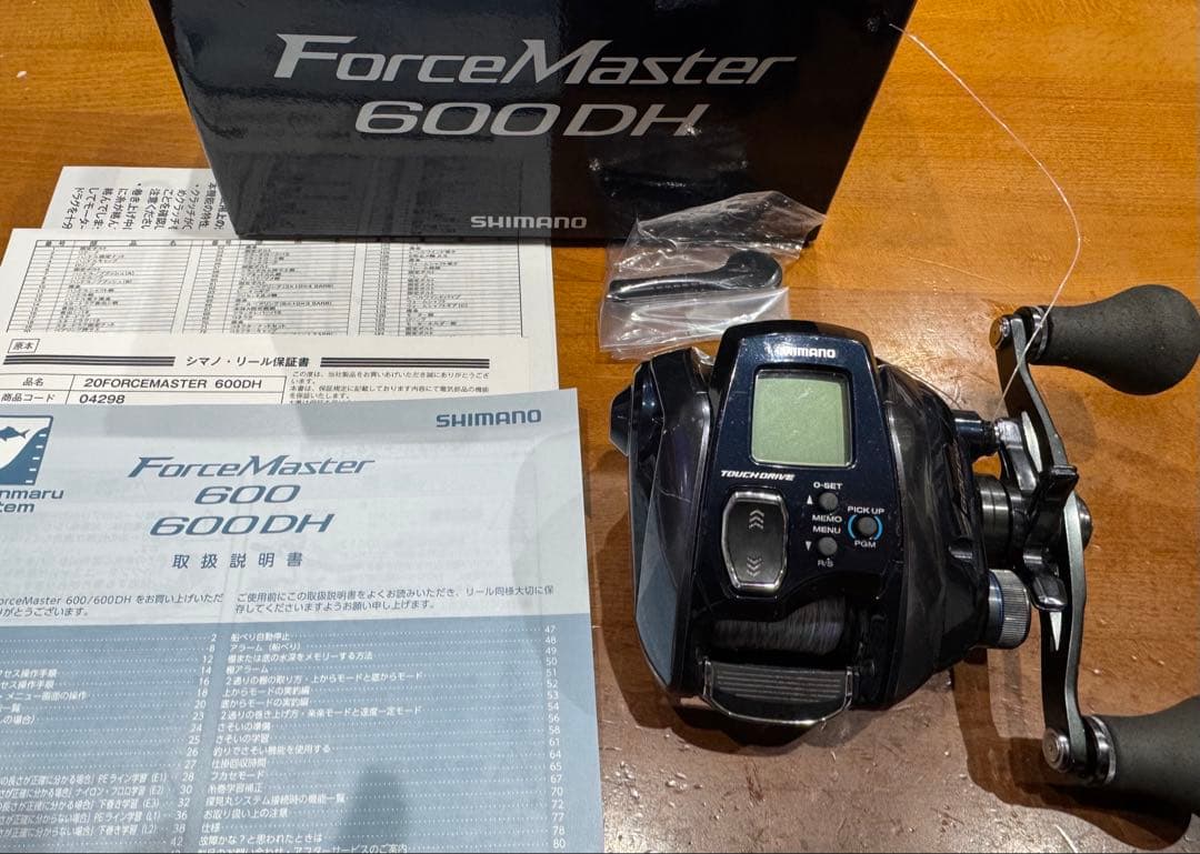 シマノ　20フォースマスター600 シマノ 20 フォースマスター 600 電動リール - 最安値・価格比較