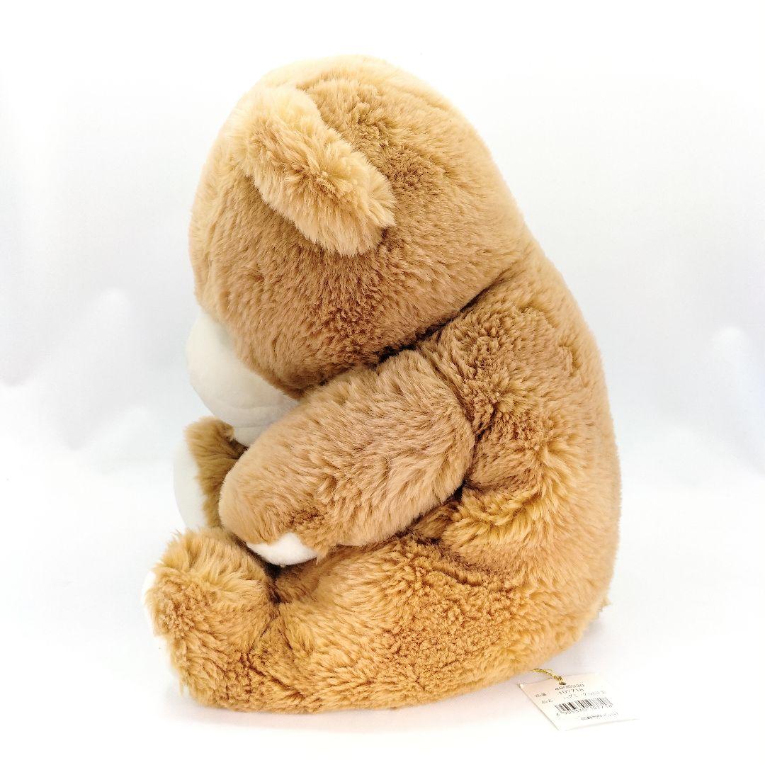 レトロ 三栄貿易 ハグミークマ (S) 茶 ぬいぐるみ 当時物 ヴィンテージ