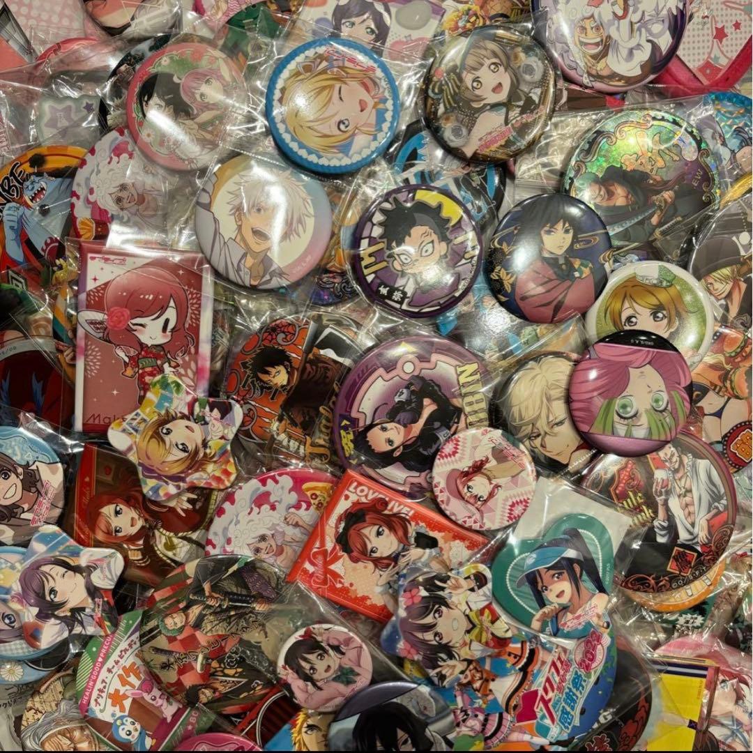 鬼滅の刃 ワンピース ラブライブ アニメグッズ まとめ売り 大量 1500点