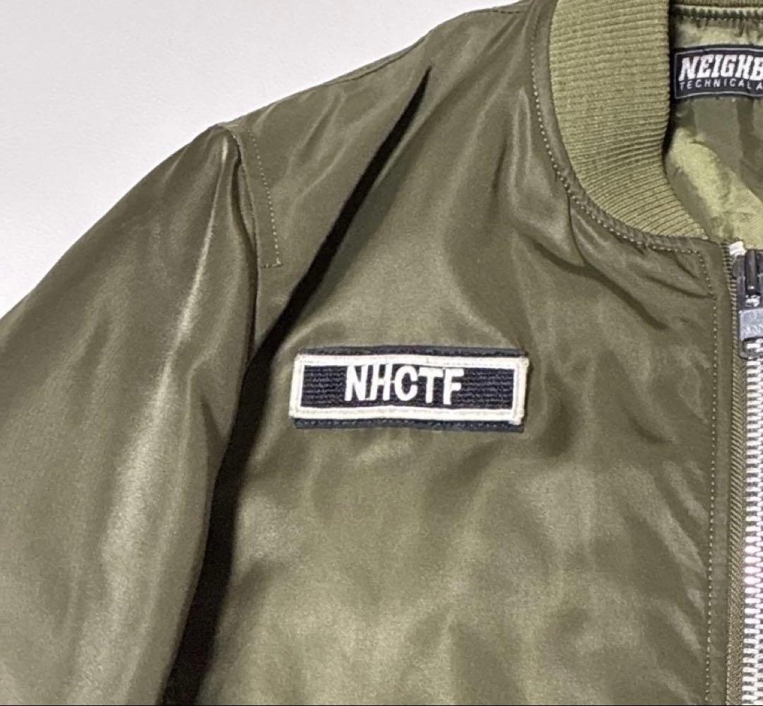 NEIGHBORHOOD ネイバーフッド 90s ワッペン付きMA-1 フライト - メルカリ