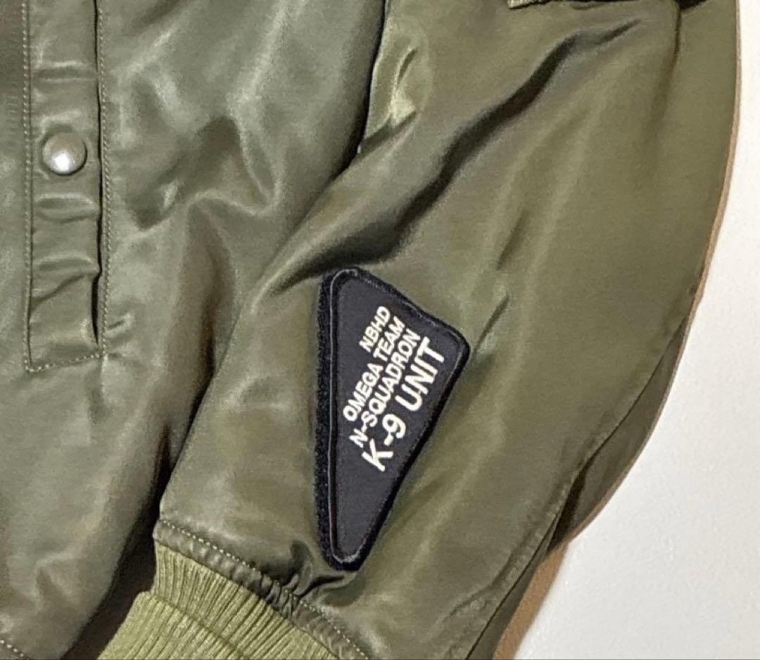 NEIGHBORHOOD ネイバーフッド 90s ワッペン付きMA-1 フライト - メルカリ