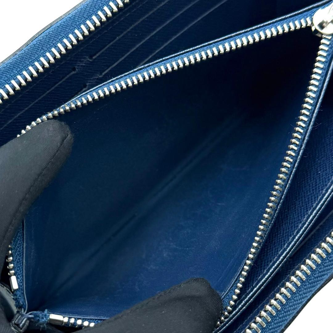 ルイヴィトン エピ ジッピーウォレット アンディゴブルー 新型 NM 長
