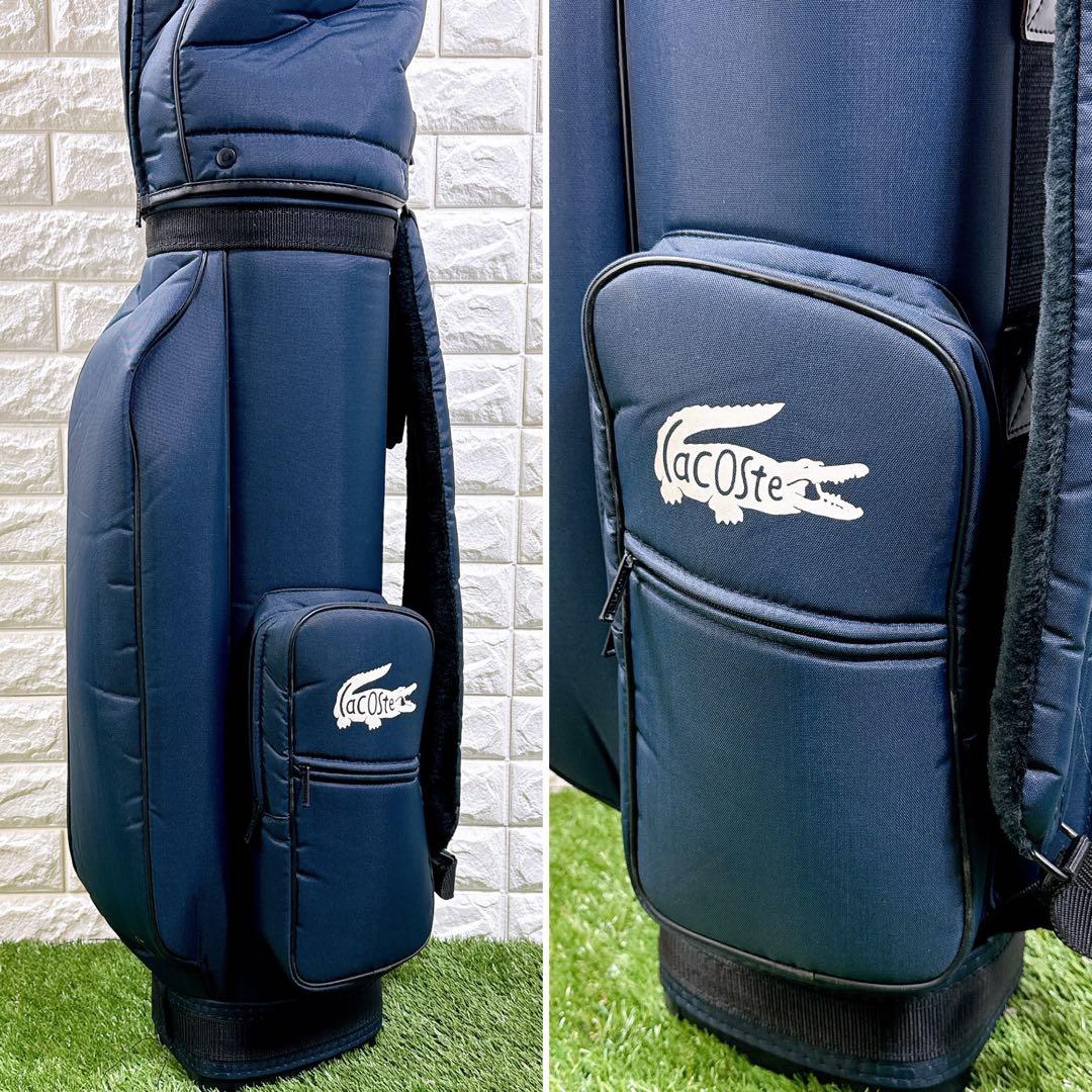 希少品】ラコステ ゴルフ メンズ キャディーバック デカロゴ - メルカリ
