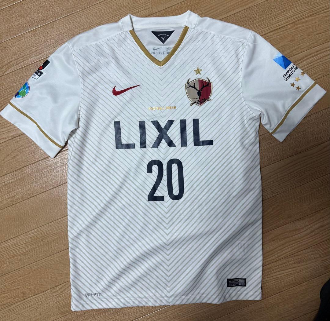 鹿島アントラーズ 2015 アウェイユニフォーム 柴崎岳 Mサイズ 美品