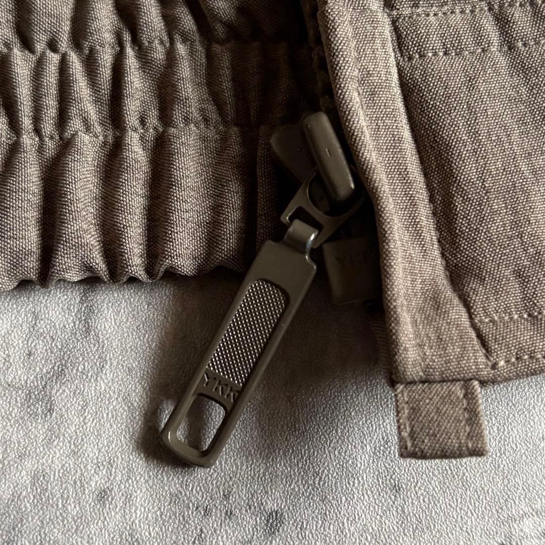 90s vintage】ジップブルゾン スイングトップ 裏地チェック 短丈