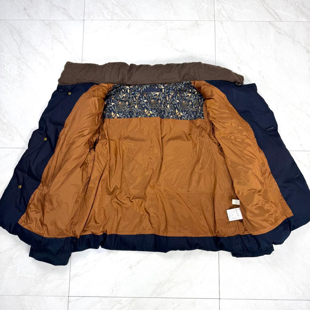 パラスパレス インディゴ コットン ダウンジャケット サイズ0 - メルカリ