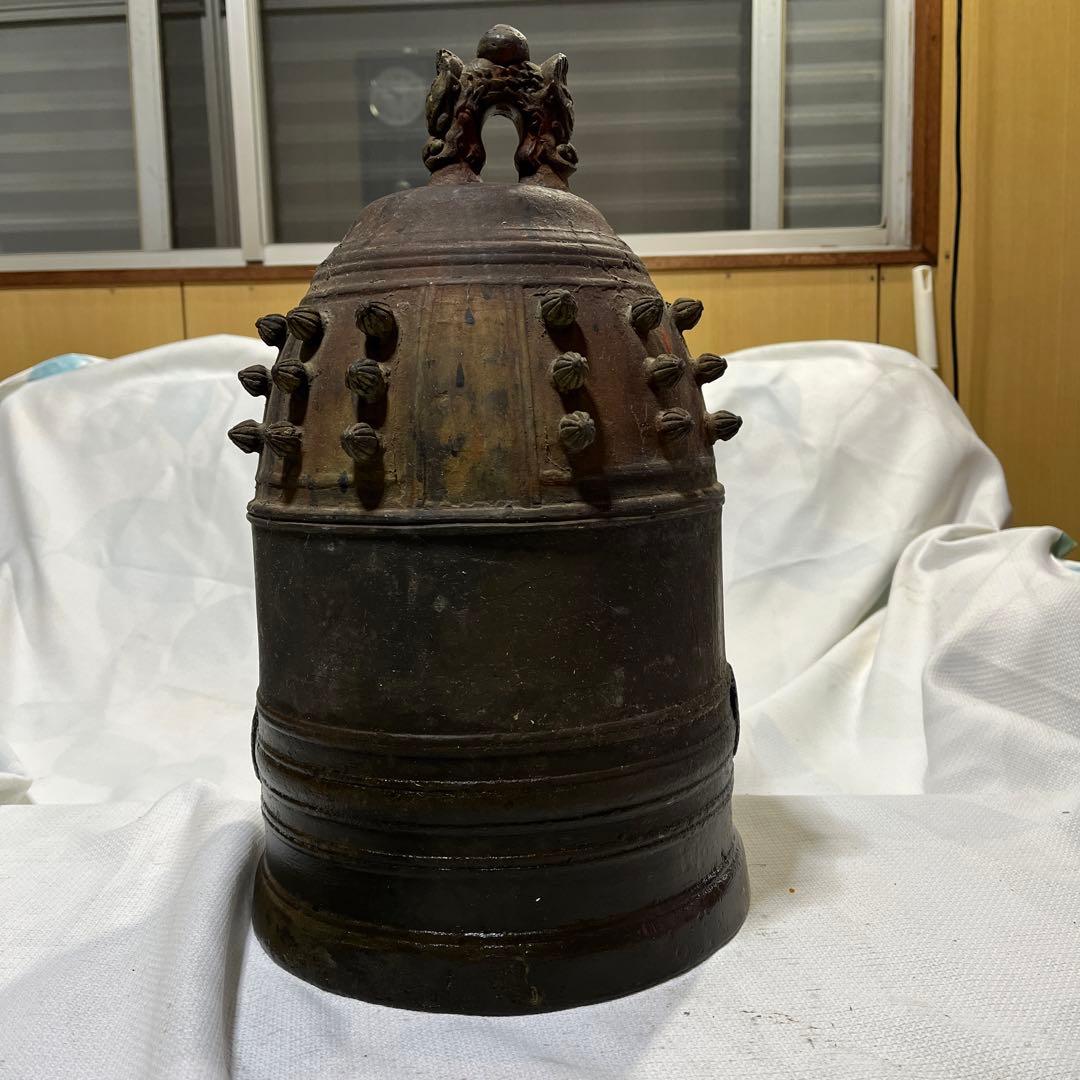 半鐘　梵鐘　釣鐘　古美術 Yahoo!オークション -「半鐘 釣鐘」の落札相場・落札価格