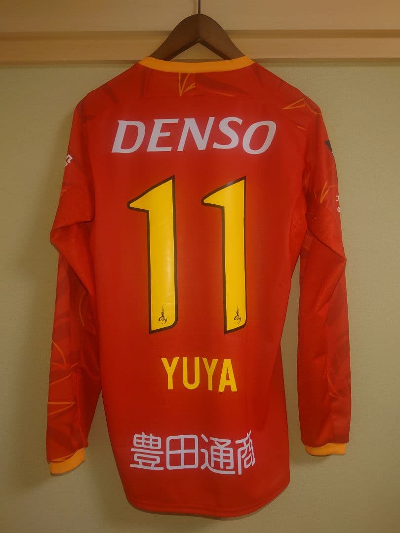 名古屋グランパス 2025 オーセンティック S 山岸祐也 🔴2025シーズン契約更新選手のお知らせ🟡 #山岸祐也 選手と2025