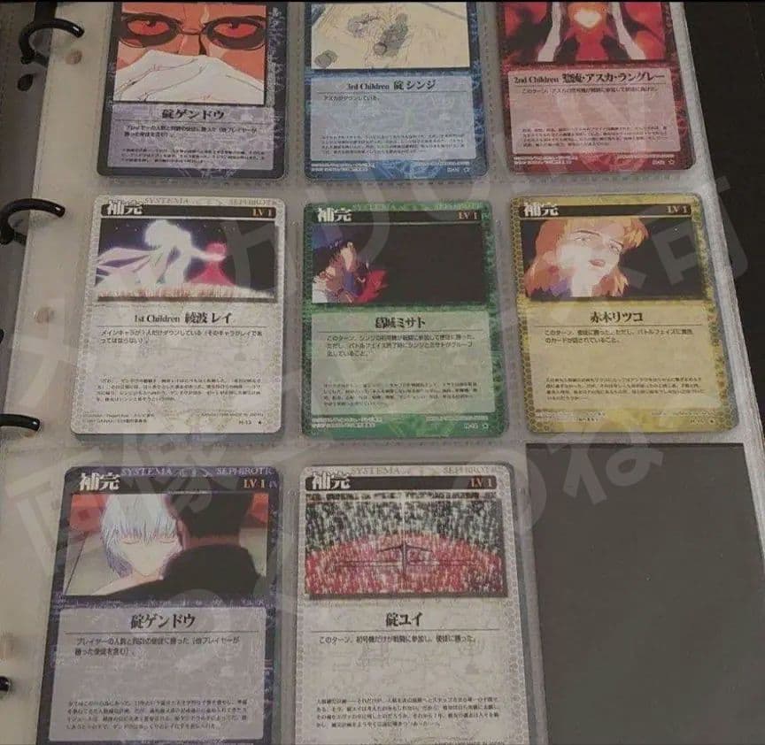 エヴァ カードゲーム第１弾＆第２弾セット 計４０６枚 セミコンプリート