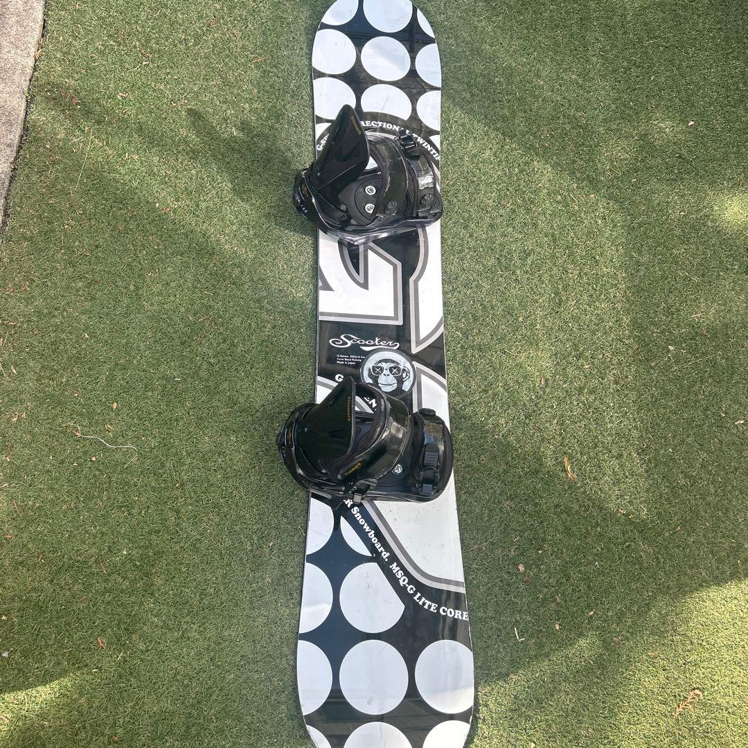 SCOOTER　名作G7　良質国産スノーボードセットOGASAKA製　バイン付 SCOOTER 名作G7 良質国産スノーボードセットOGASAKA製 バ