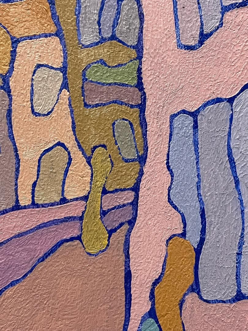 「真作」田代聖太郎「アッシジの街かど」風景画　油彩画　額装　サイン有り　F4号