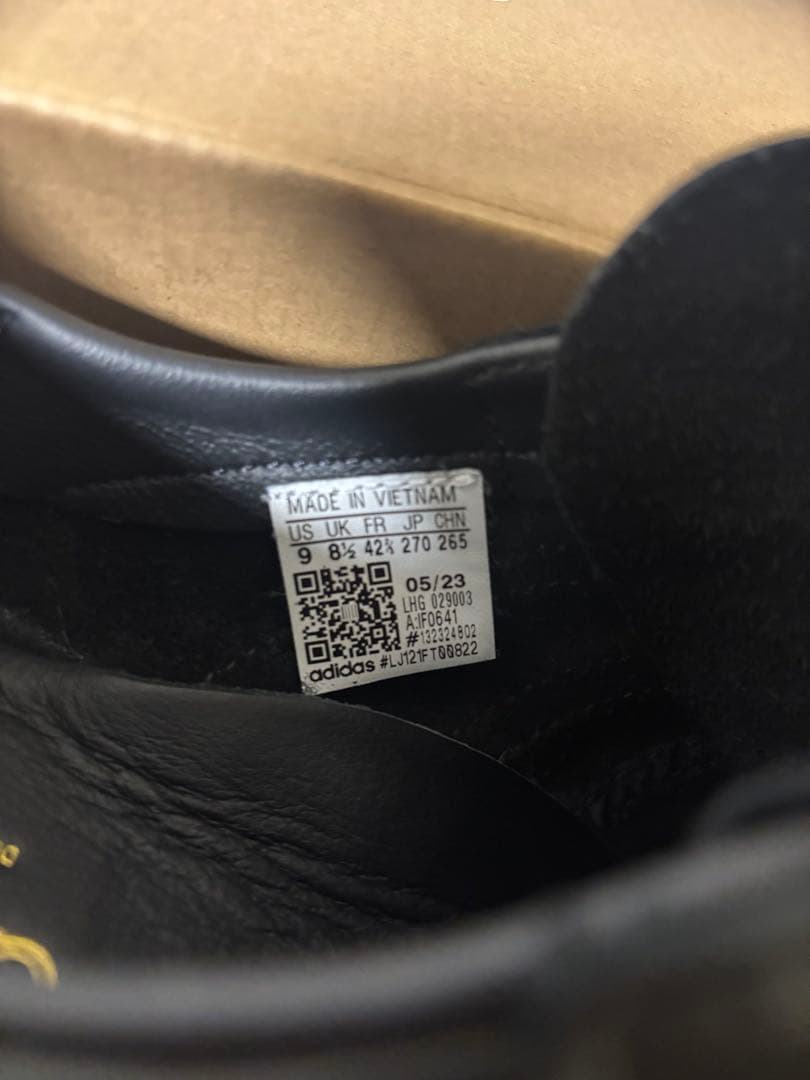 adidas Samba Decon 27.0cm ブラック/ホワイト