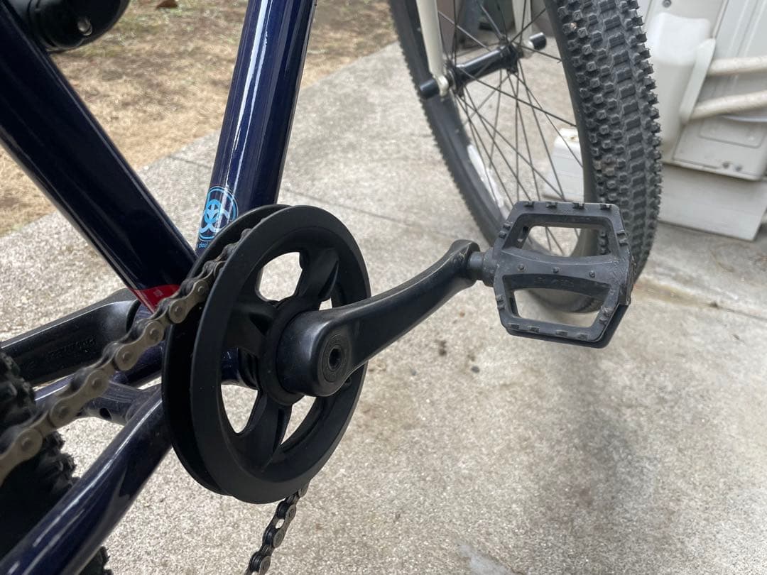 ヨツバサイクル 24インチ ネイビー ホワイト 引取り限定 神奈川県中央