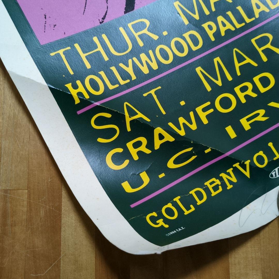 TAZ Ramones 1994 シルクスクリーンポスター