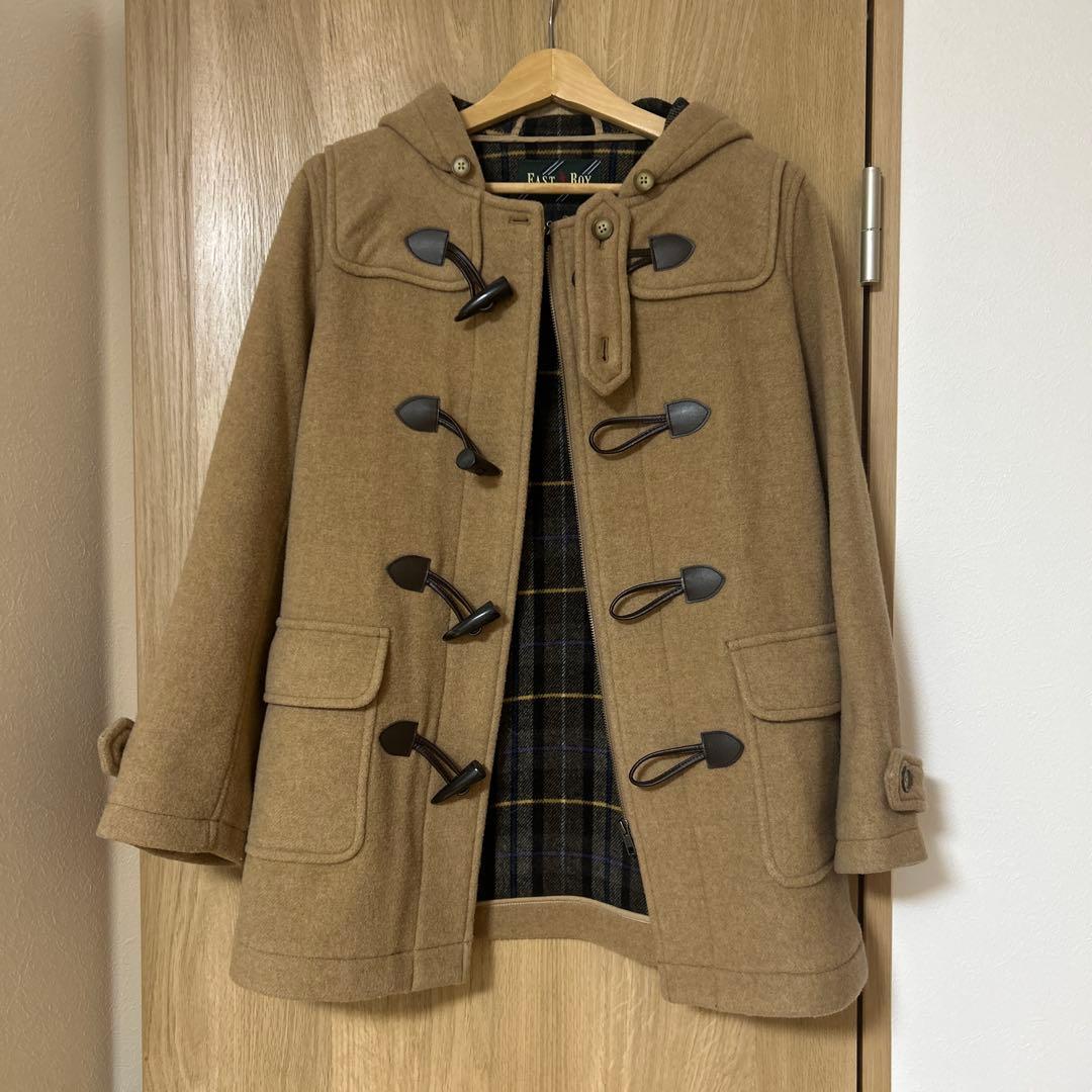 EASTBOY ベージュ ダッフルコート EASTBOY（イーストボーイ） ダッフルコート コート ダッフルコート