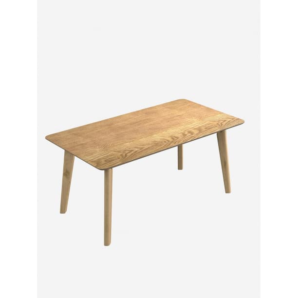 ダイニングテーブル 120×80cm ナチュラルウッド 4人用 簡単組立 - メルカリ