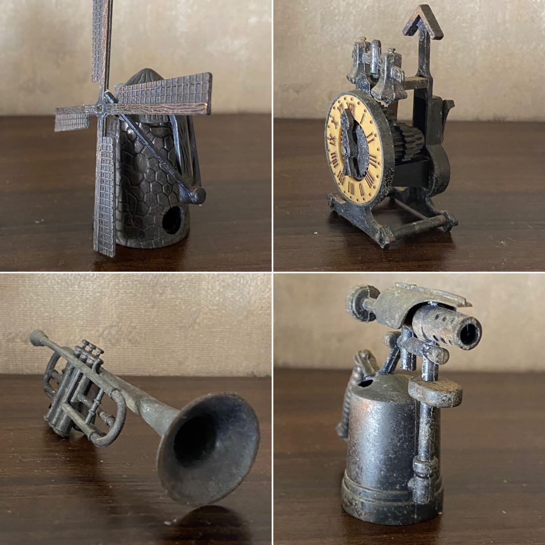 アンティーク 鉛筆削り 金属製ミニチュアコレクション 16点セット 昭和