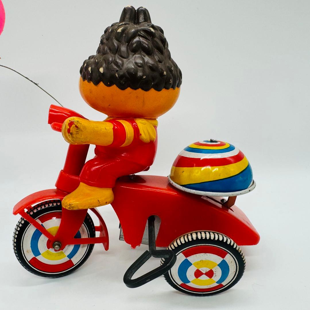 NHK にこにこぷん じゃじゃ丸 ソフビ人形 三輪車