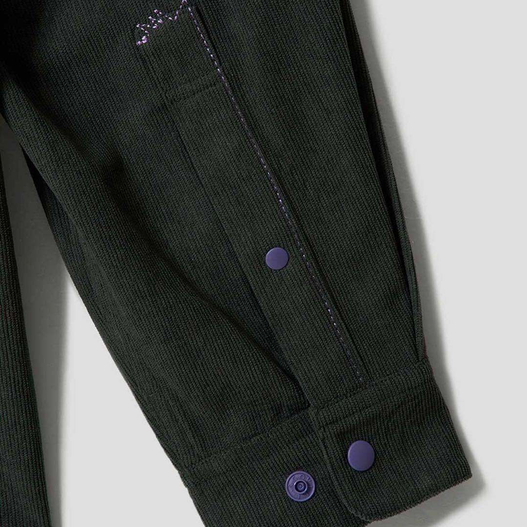 グラニフ　ゲンガー パニック　ルーズフィットコーデュロイシャツ　L