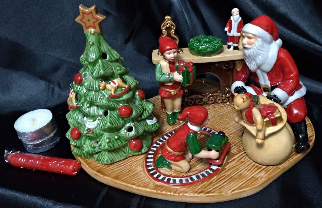 ビレロイボッホ　サンタとエルフと暖炉の置物 楽天市場】【2/25限定 P10倍】ビレロイ＆ボッホ(Villeroy＆Boch