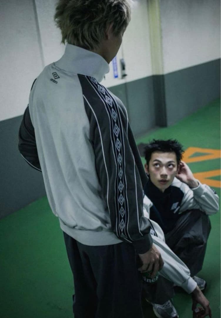 9090 × UMBRO トラックジャケット 短丈 アウター ストリート