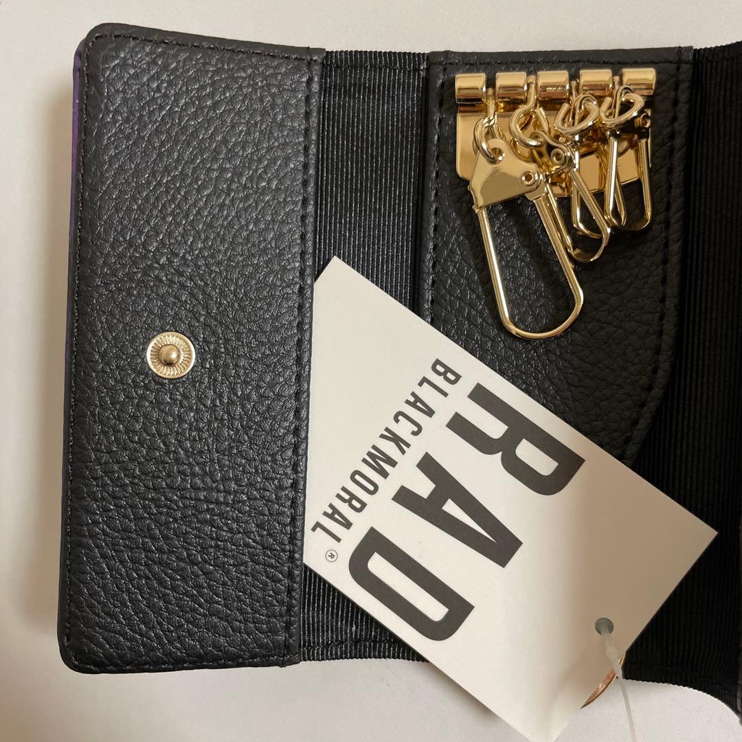 【匿名配送】タグ付き　BLACKMORAL キーケース