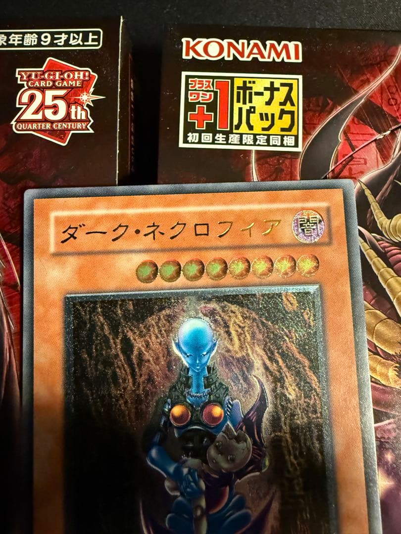 遊戯王　極美品　ダークネクロフィア レリーフ