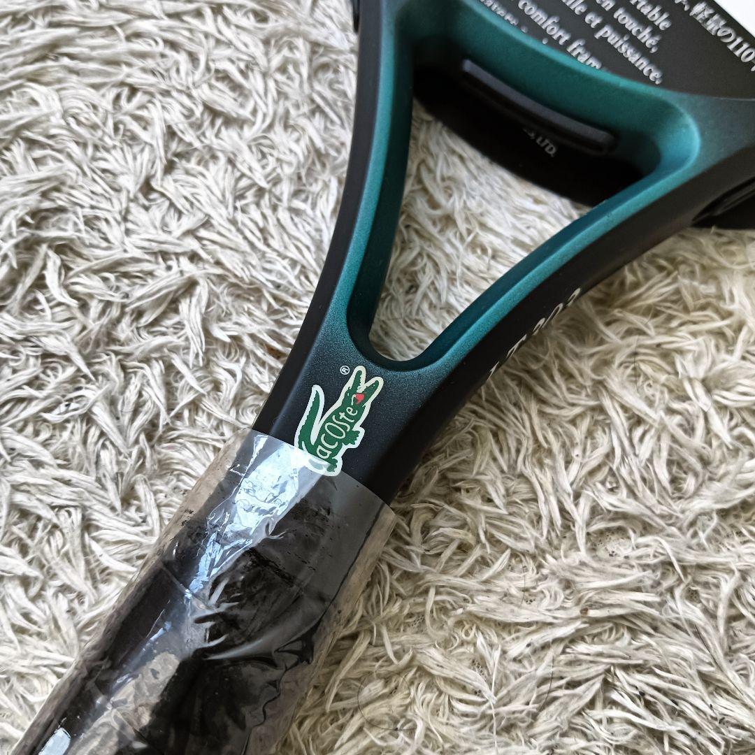 未使用 希少 ラコステ テニスラケット LT 303 瓢箪型 硬式 ケース付