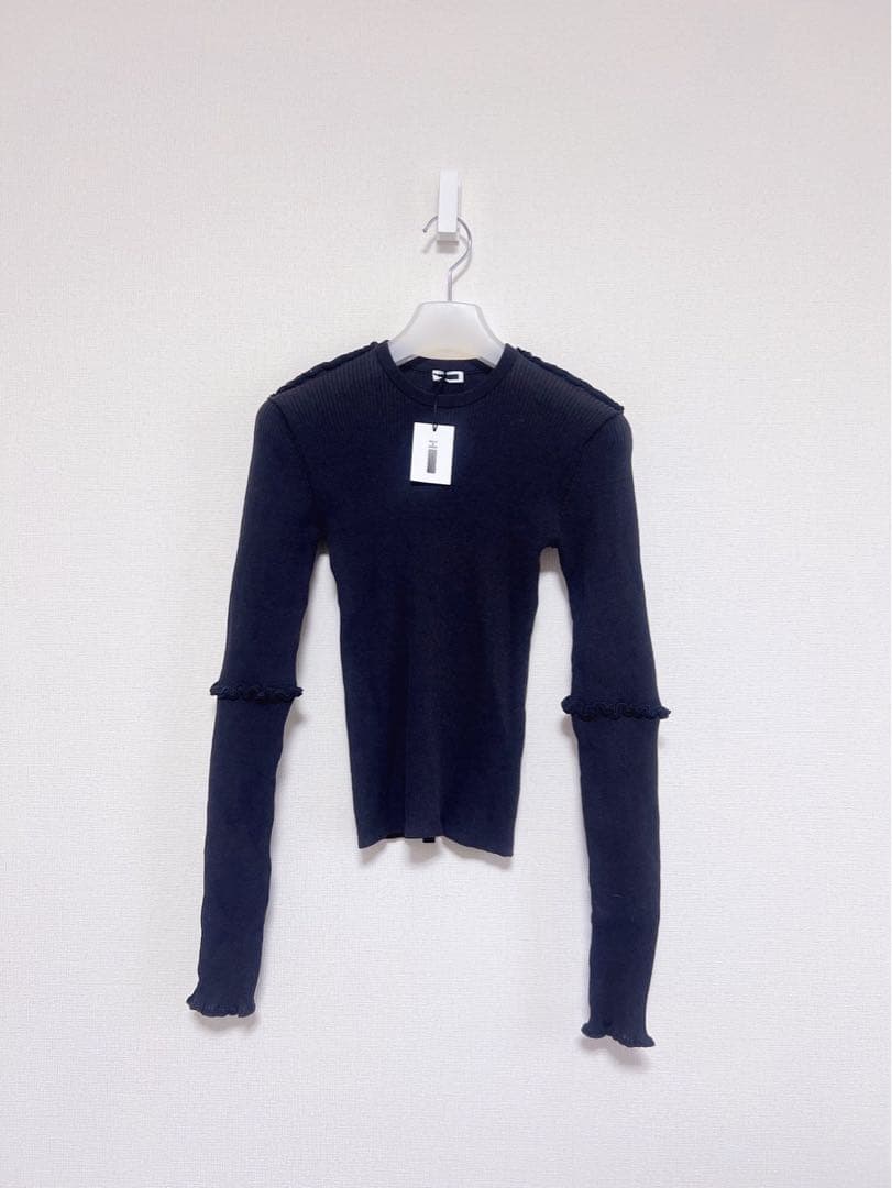 H＞TC リブ アウトシーム ロングスリーブニット - メルカリ