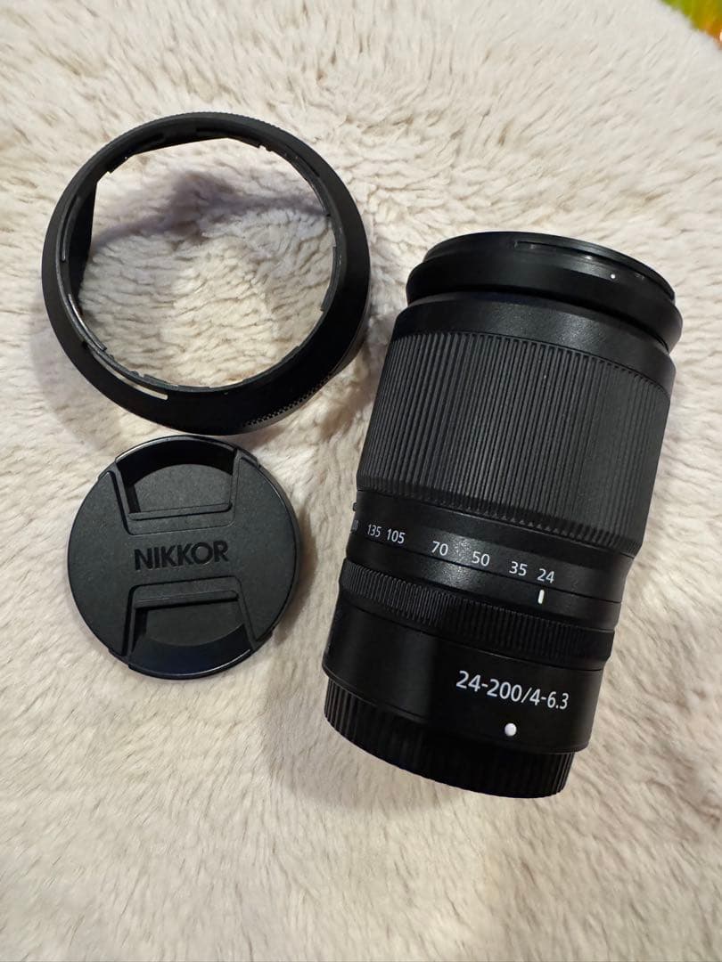 値下げしました！NIKKOR 24-200mm f/4-6.3 ズームレンズ