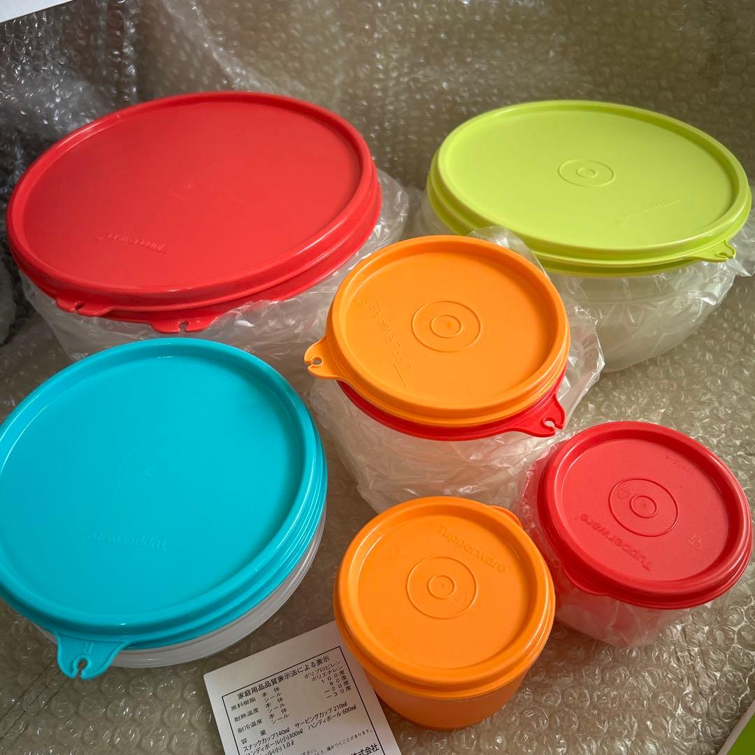 節分特価・タッパーウェア バラエティボール10点セット - メルカリ