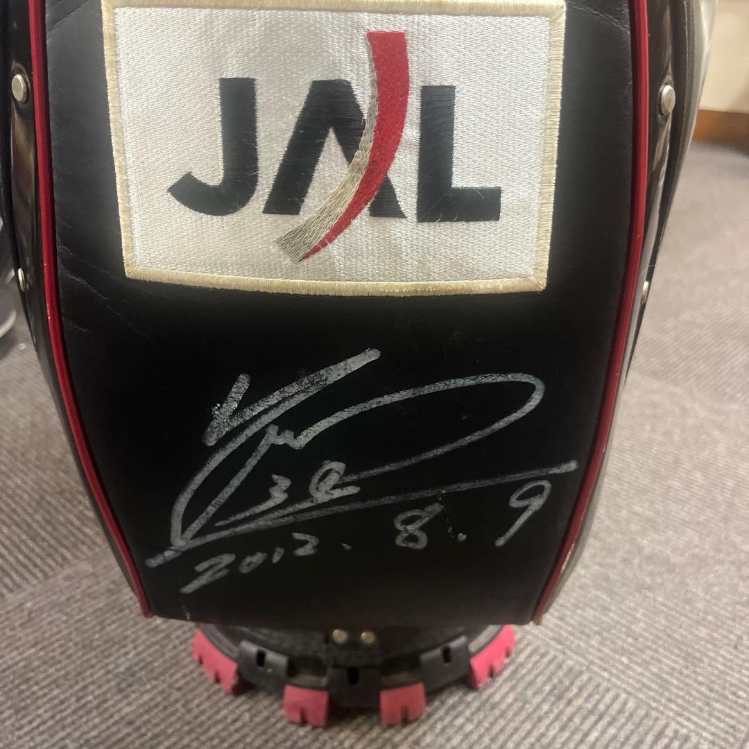 TourStage X107 キャディバッグ JALロゴ付き 宮里優作使用品 - メルカリ